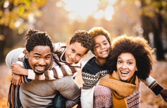 Family of four